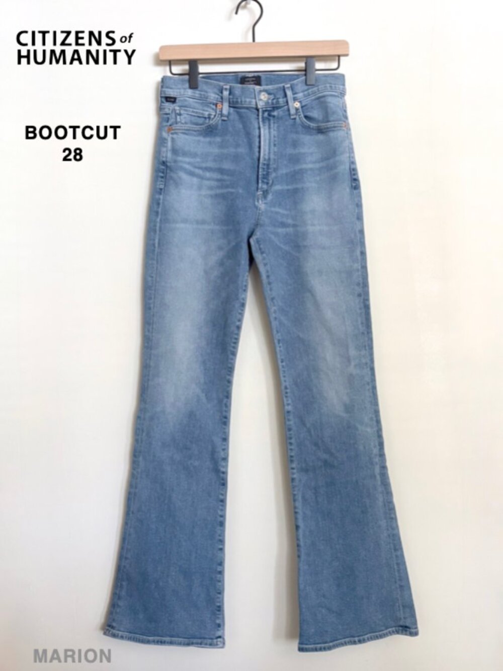Citizens of Humanity Womens Jeans 28 Blue Marion Bootcut High Rise Stretch USA